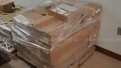 Lot of more than 20 pallets of Fiber headend equipment