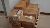 Lot of more than 20 pallets of Fiber headend equipment