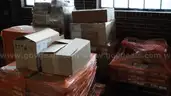 Lot of more than 20 pallets of Fiber headend equipment
