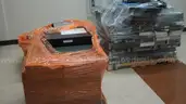 Lot of more than 20 pallets of Fiber headend equipment