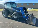 NEW HOLLAND TN70DA TRACTOR WITH LOADER