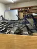 Lot of Miscellaneous Disassembled Weight Room Equipment