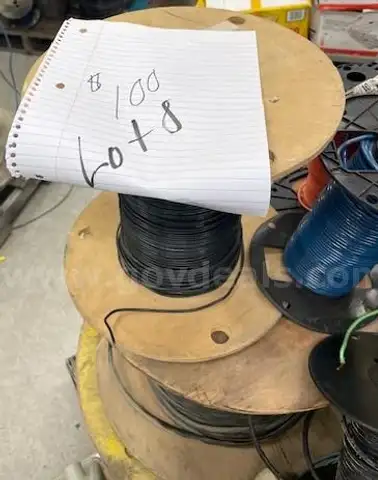 Lot of Miscellaneous Electrical Wire &#x26; Tubing