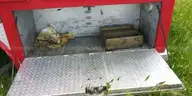 Truck bed box that was removed from F-750