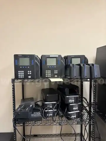 LOT #2 (14) EACH KRONOS TIMECLOCKS, (10) EACH TRIPPLITE UPSs