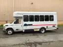 2016 Ford E450 14 Passenger Paratransit Van with wheelchair lift.