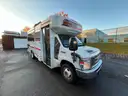 2017 Ford E450 14 Passenger Paratransit Van with wheelchair lift.