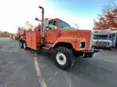 1996 INTERNATIONAL 2674-6X4 CABLE/REEL TRUCK. ALTEC LP108 CABLE REEL