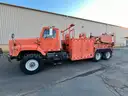 1996 INTERNATIONAL 2674-6X4 CABLE/REEL TRUCK. ALTEC LP108 CABLE REEL