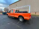 2007 Ford F250XL Super duty 4wheel drive quad cab pickup truck with toolboxes and ladder rack