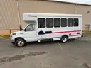 2016 Ford E450 14 Passenger Paratransit Van with wheelchair lift.