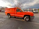 2005 Chevy 2500HD Duramax 4X4 pickup truck with work box.