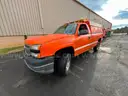 2005 Chevy 2500HD Duramax 4X4 pickup truck with work box.