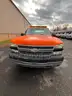 2005 Chevy 2500HD Duramax 4X4 Quad cab pickup truck with tool box.