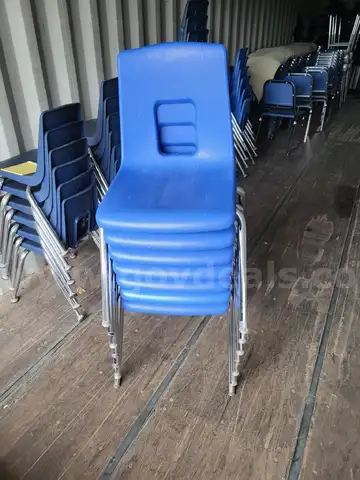 LOT of 43 Chairs Stackable