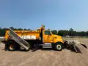 2009 Sterling LT9500 Tandem Axle Dump Truck w/ Front Plow, Wing Plow, Blade, Brine System and Sander