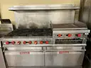 Lot of commercial kitchen equipment