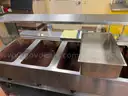 Lot of commercial kitchen equipment