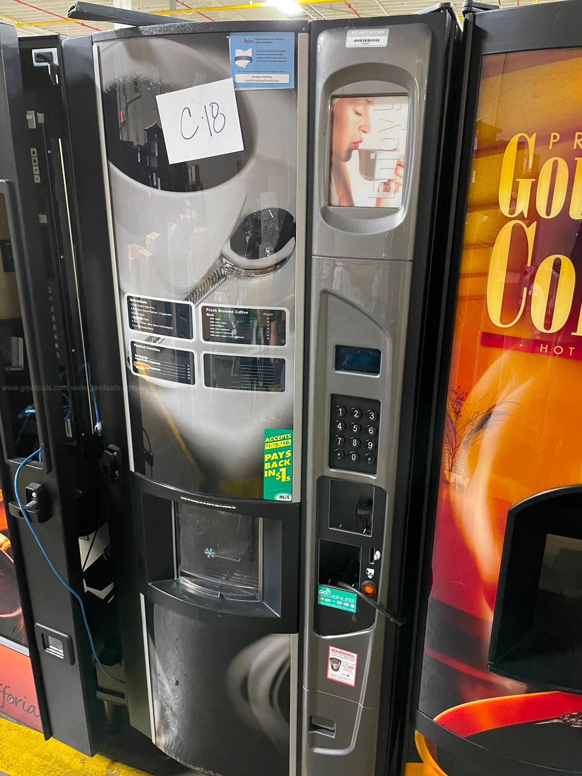 usi coffee vending machine