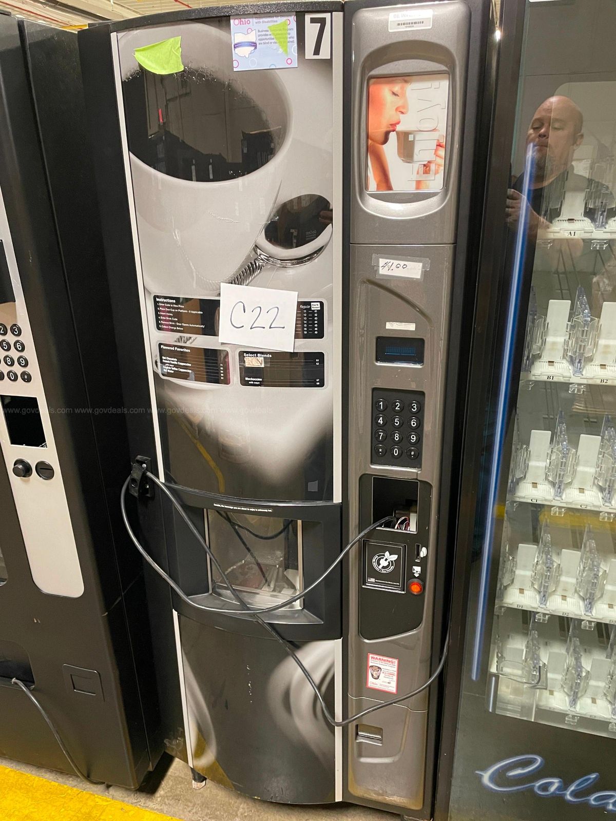 usi coffee vending machine