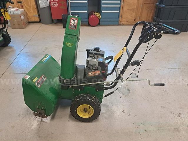 John Deere Snow Blower, Model TRS22 | AllSurplus