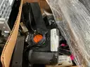 Lot of Cell Phones (Scrap), Nikon Camera, and Other Electronics