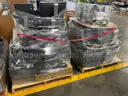Lot of PC Monitors with Stands and Other Electronics