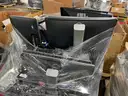 Lot of PC Monitors with Stands and Other Electronics