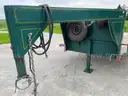 1985 16ft Gooseneck Flatbed Tandem Axle Trailer