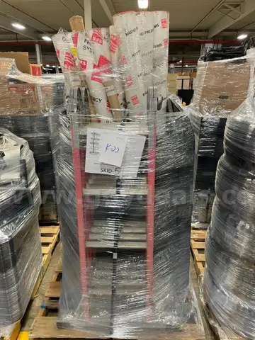 Lot of a Ladder, Piping, and TVs