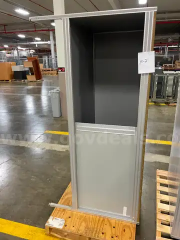 Metal Mail Table/Workstation, 71.5&#x22; x 36&#x22;