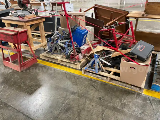 Lot of Various Shop Tools