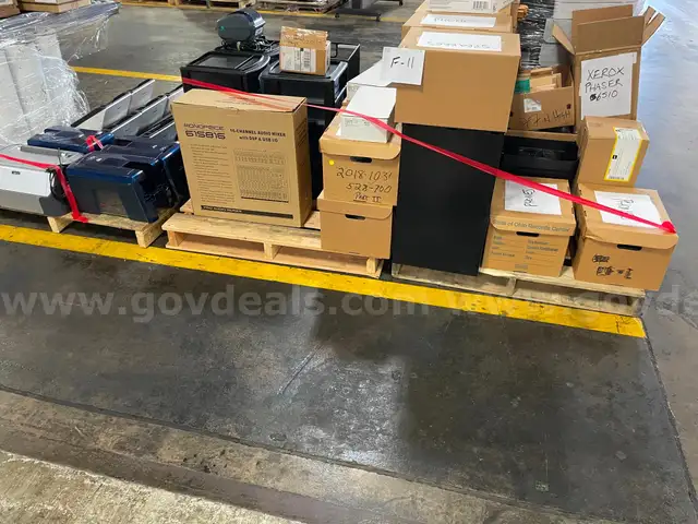 Lot of Panasonic Scanners, Cisco Phones, and Other Office Equipment/Supplies