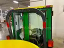 John Deere Tractor with Broom &#x26; Spreader Attachments