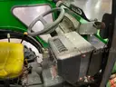 John Deere Tractor with Broom &#x26; Spreader Attachments