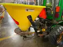 John Deere Tractor with Broom &#x26; Spreader Attachments