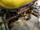 John Deere Tractor with Broom &#x26; Spreader Attachments