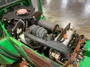 John Deere Tractor with Broom &#x26; Spreader Attachments