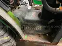 John Deere Tractor with Broom &#x26; Spreader Attachments