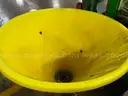 John Deere Tractor with Broom &#x26; Spreader Attachments