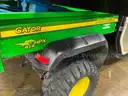 John Deere 4x4 Gator with Cab and Snow Blade