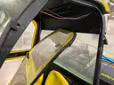 John Deere 4x4 Gator with Cab and Snow Blade