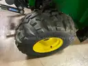 John Deere 4x4 Gator with Cab and Snow Blade