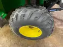 John Deere 4x4 Gator with Cab and Snow Blade