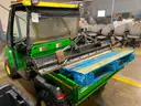 John Deere 4x4 Gator with Cab and Snow Blade