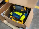 Lot of AED Machines and Misc. Accessories