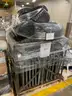 Pallet of (4) Goodyear P235/55/R17 Tires and Metal/Steel Vehicle Partitions