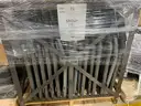 Pallet of (4) Goodyear P235/55/R17 Tires and Metal/Steel Vehicle Partitions