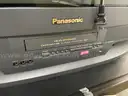 Metal TV Cart with Panasonic TV/VCR Combo, Model PV-C2780