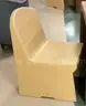 Lot of 200 Sand-Filled Chairs